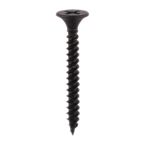 3.5 x 25 Drywall Screws - PH - Bugle - Fine Thread - Grey