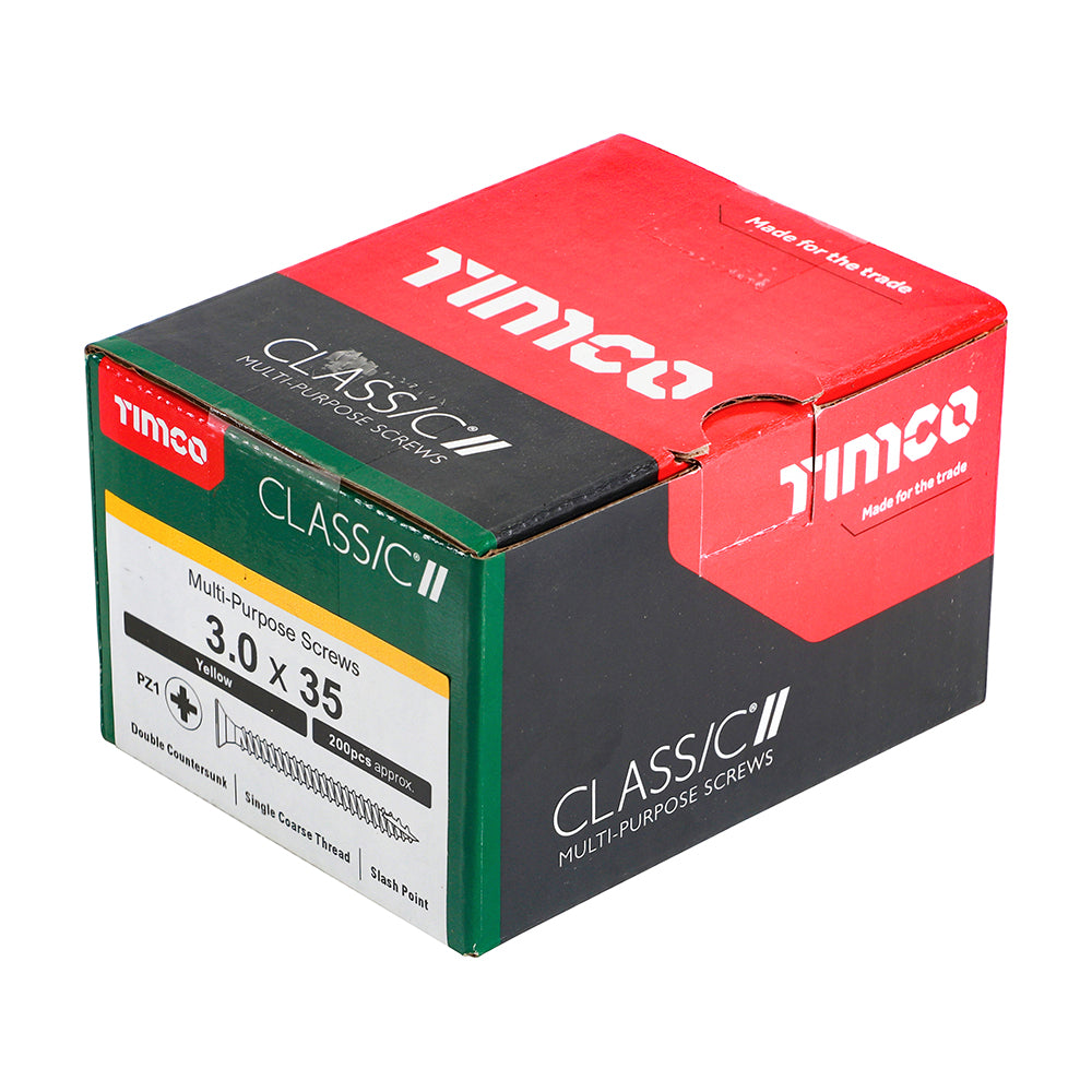 3.0 x 35 Screws 200 Pack