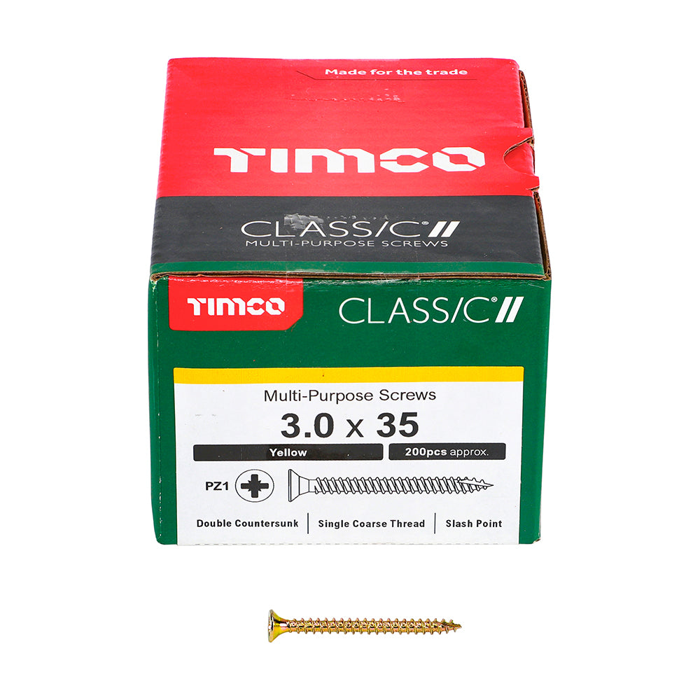3.0 x 35 Screws 200 Pack