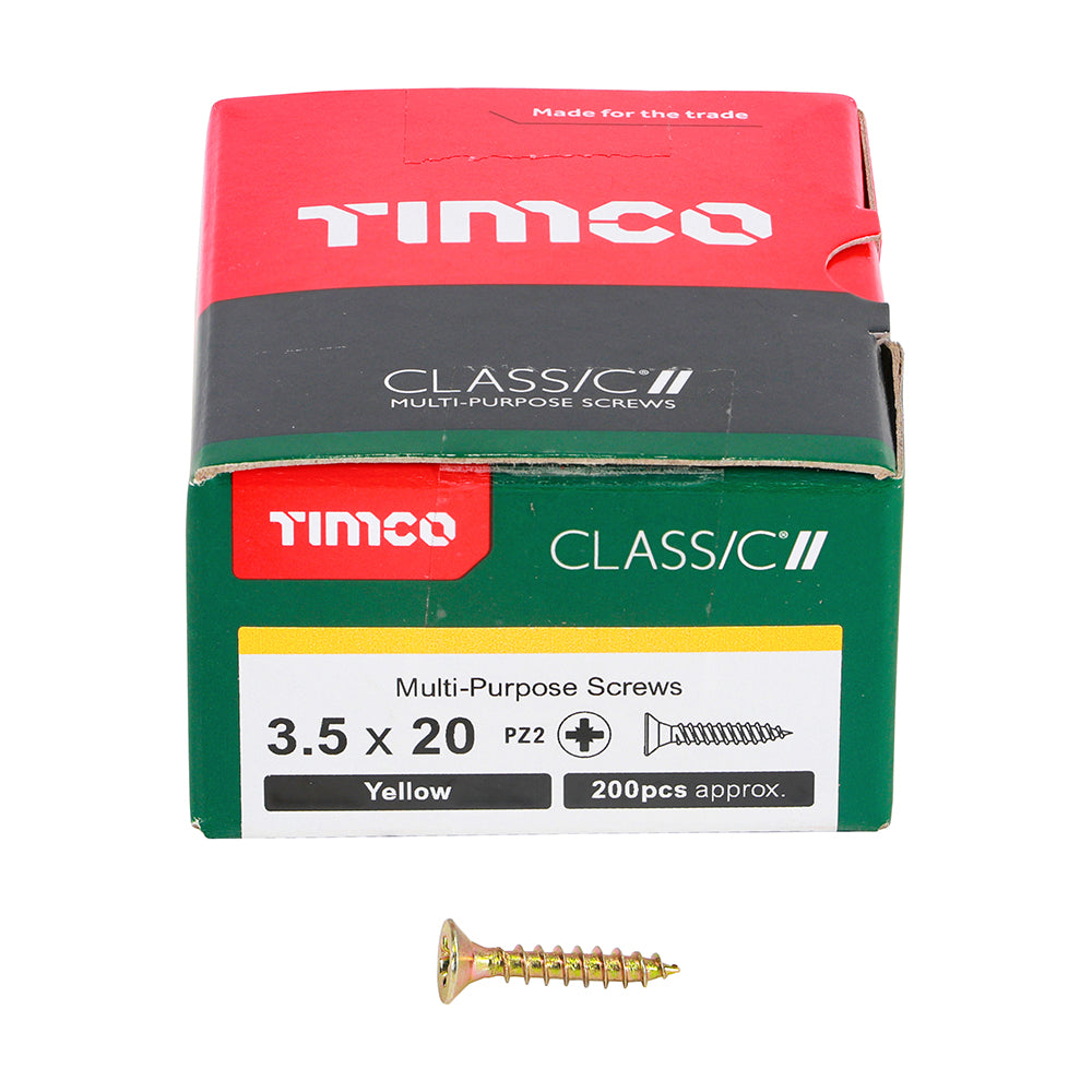 3.5 x 20 Screws 200 Pack