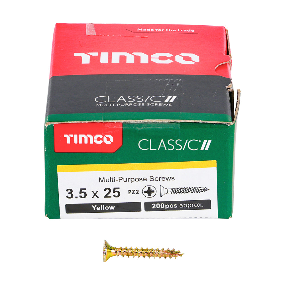3.5 x 25 Screws 200 Pack