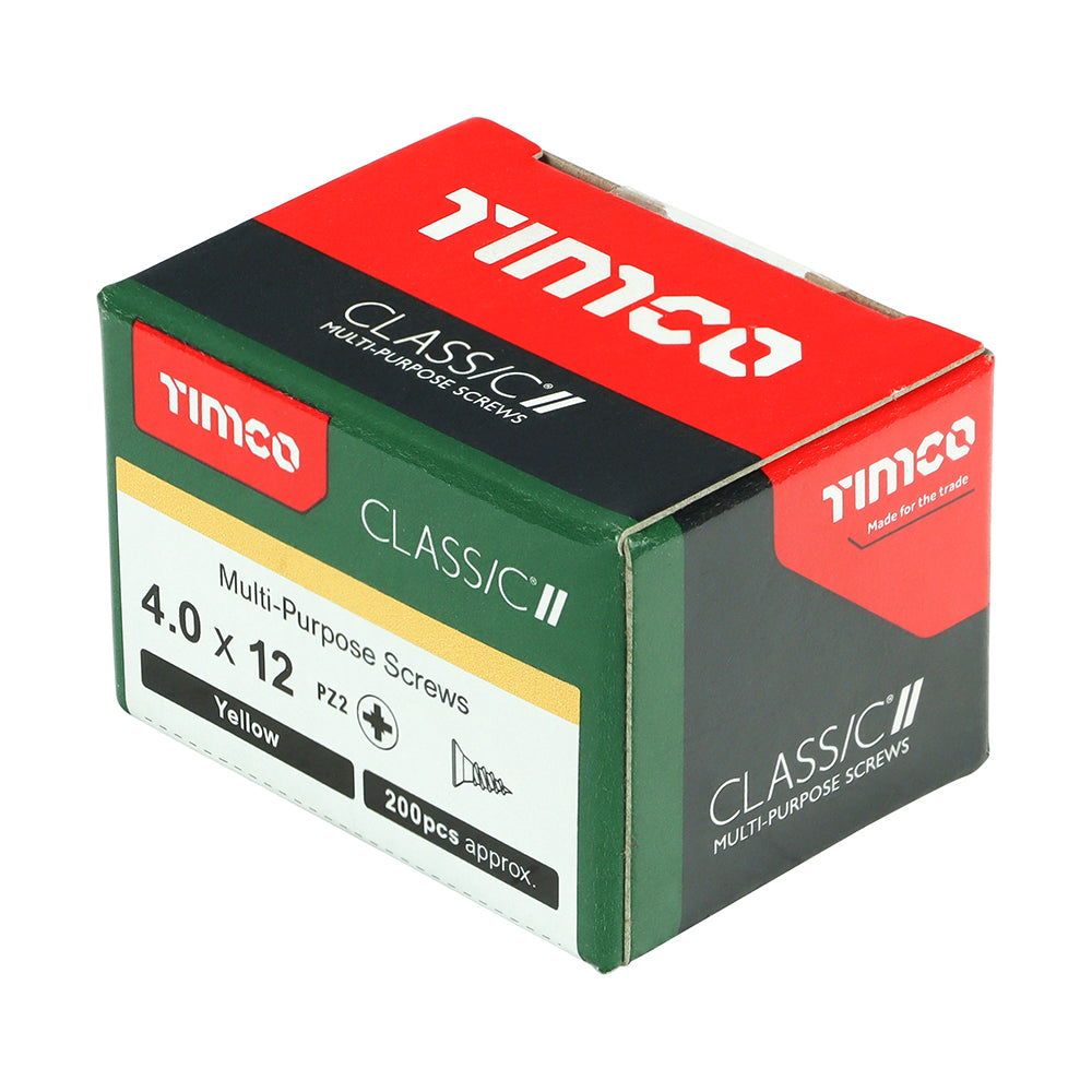 4.0 x 12 Screws 200 Pack