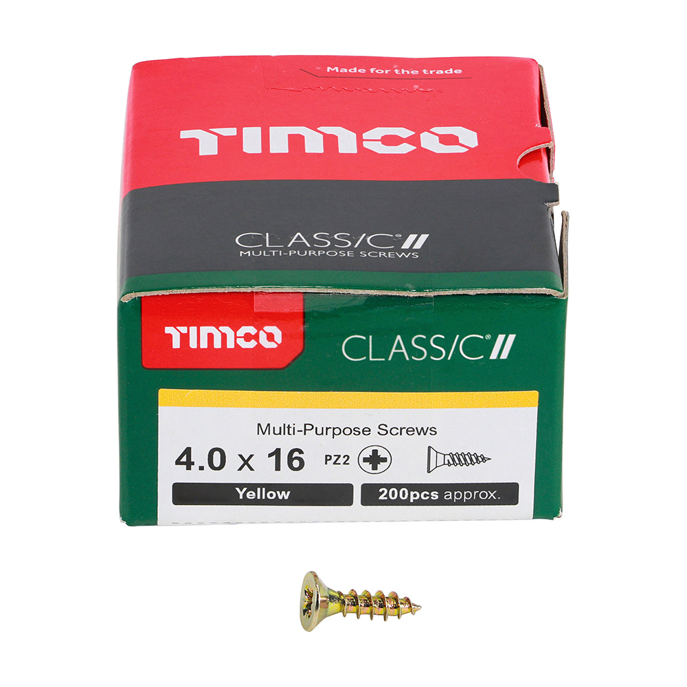 4.0 x 16 Screws 200 Pack