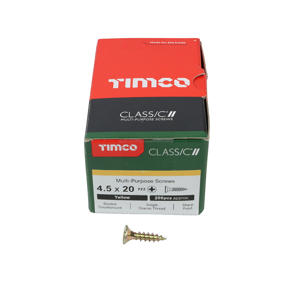 4.5 x 20 Screws 200 Pack