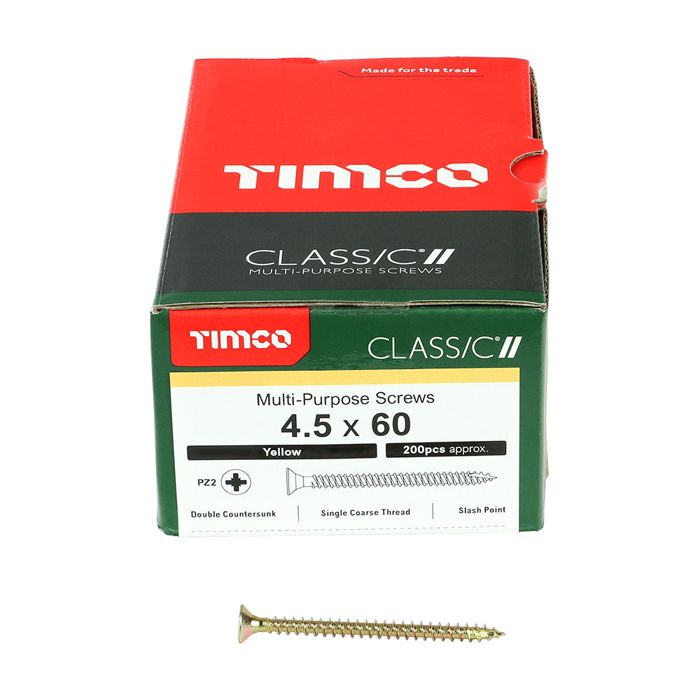 4.5 x 60 Screws 200 Pack
