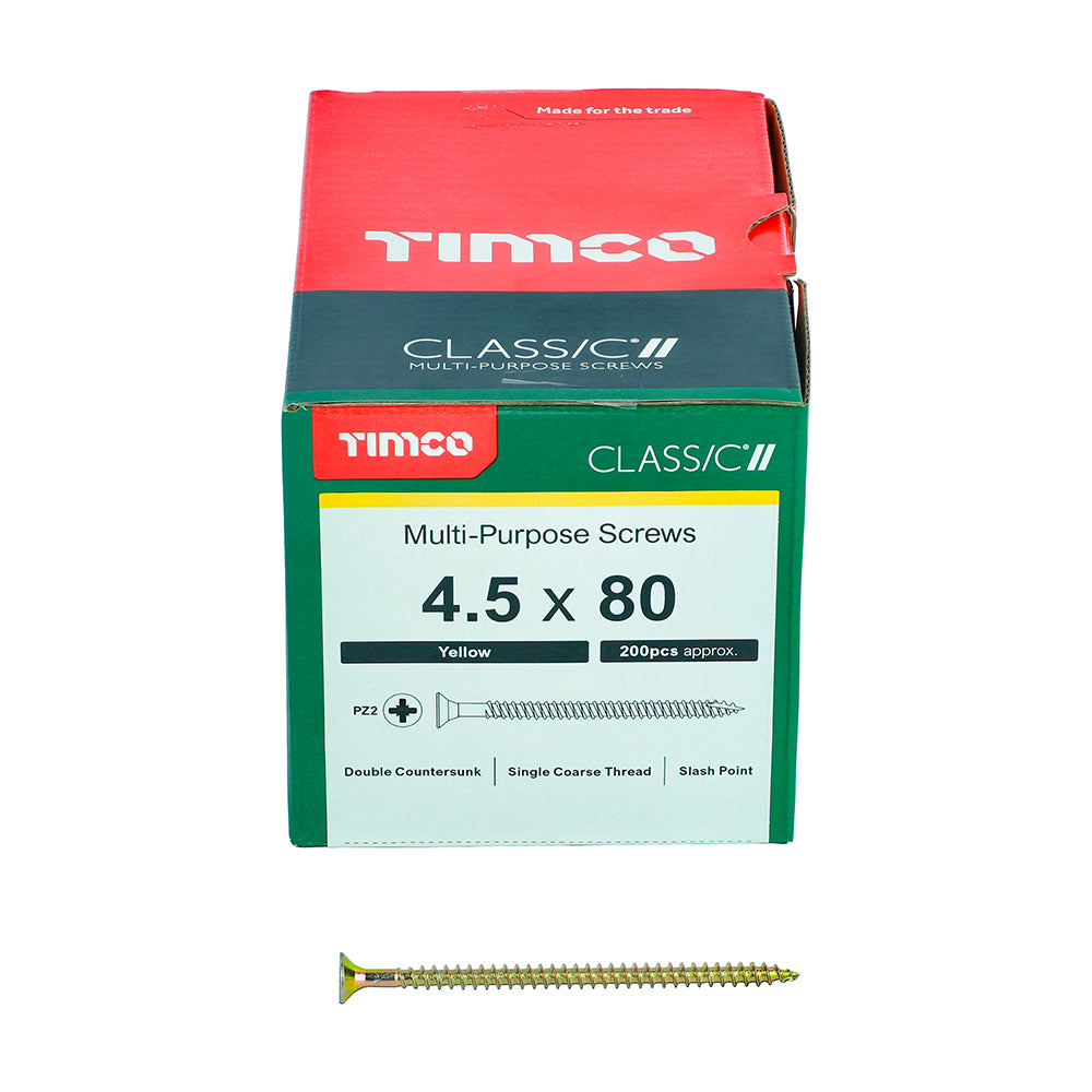 4.5 x 80 Screws 200 Pack