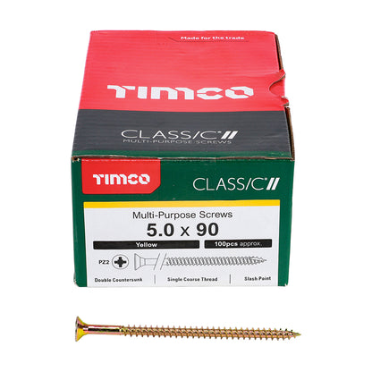 5.0 x 90 Screws 200 Pack