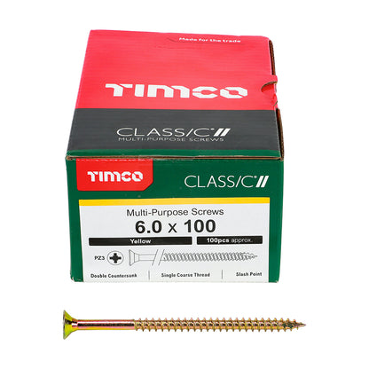 6.0 x 100 Screws 200 Pack