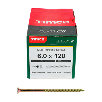 6.0 x 120 Screws 200 Pack
